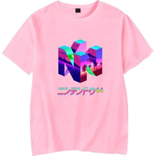 Trendy Popular Arrival Vaporwave T shirt Men/Women Fashion Casual Round Neck Loose Cute Short T-shirt Print Vaporwave T-shirts