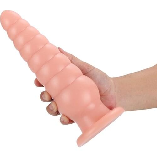 New Arrival Spiral Anal Plug Dildo Sex Toys For Women /Men Masturbators Big Butt Plug Anal Toys Dilator Vaginal Female Sex Shop