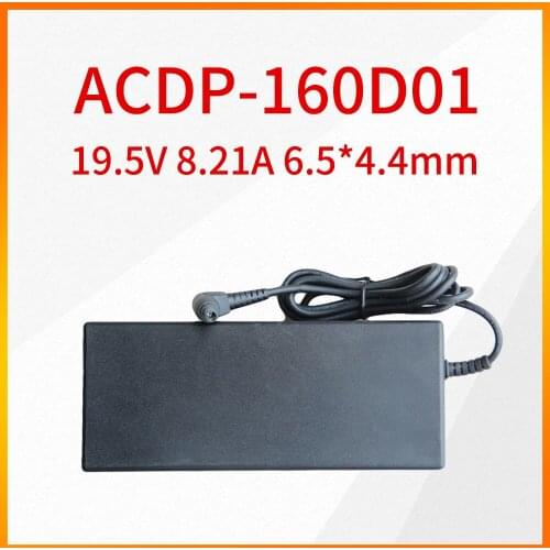 Original ACDP-160D01 19.5V 8.21A 6.5*4.4mm AC Power Adapter for SONY KD-43XD8088 XBR-55X850D KD-49X8000E Notebook LCD TV