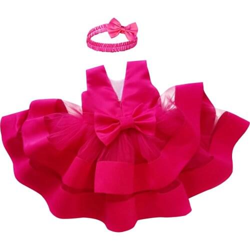 Baby girls Princess Christmas party communion Party dress 9 months to 5 years old birthday party evening dress vestidos