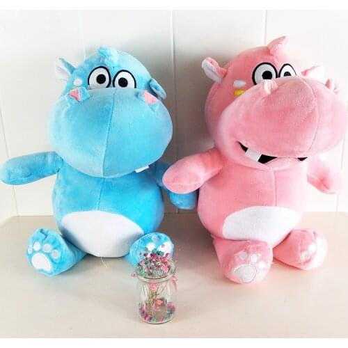 Plush Hippo children plush toy Birthday Valentines Day gift children stuffed toy Hippo animals