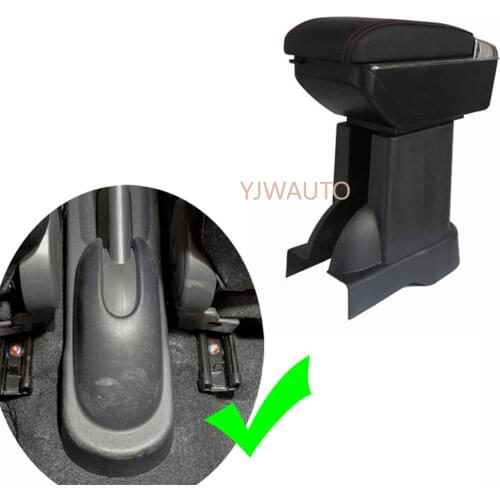 Armrest For Suzuki Alto 2008~2016 Center Console Box Car Arm Rest Ashtray Storage Box with CUP Holder