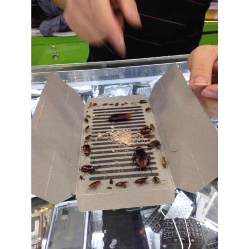 Seguro e nao-toxico! Barata armadilha barata assassino Bait cola adesivo Trapper para Home Restaurant Pest Control