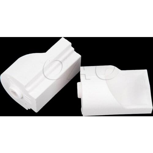 4pcs Dental Material Horizontal Vertical Quartz Crucible Ceramic crucible for Centrifugal casting machine for Dental Lab