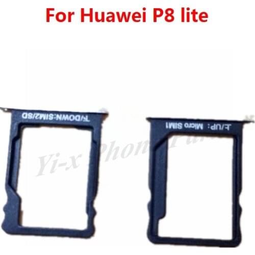 1PCS SIM Card Tray Holder pop Slot For Huawei P8 Lite SIM Holder Slot Container Adapter