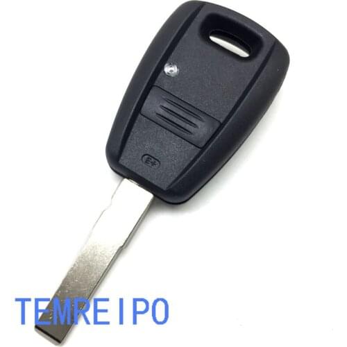 10pcs/lot 1 Button Remote Car Key shell for fiat punto stilo 500 ducato bravo panda auto key blank transponder key shell