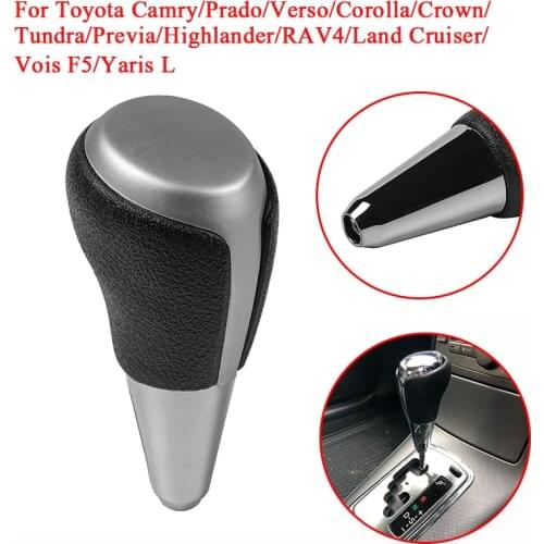 For Toyota Camry/Prado/Verso/Corolla/Crown/Tundra/Previa/Highlander/RAV4/Land Cruiser/Vois F5/Yaris L Automatic Gear Shift Knob
