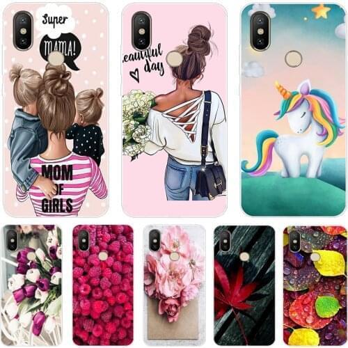 For Xiaomi Mi A2 Case Cover Silicon phone Case for Xiaomi Mi A2 Lite Cases Soft TPU Back Cover For Xiaomi MiA2 Mi A 2 MiA 2 lite