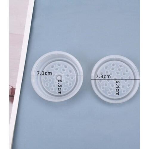 DIY Round Ashtray Casting Silicone Mould Crafts Jewelry Making Tools Crystal Epoxy Resin Mold Epoxy Mould JU0080
