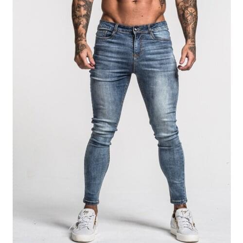 Мужские классические джинсы GINGTTO China At AliExpress