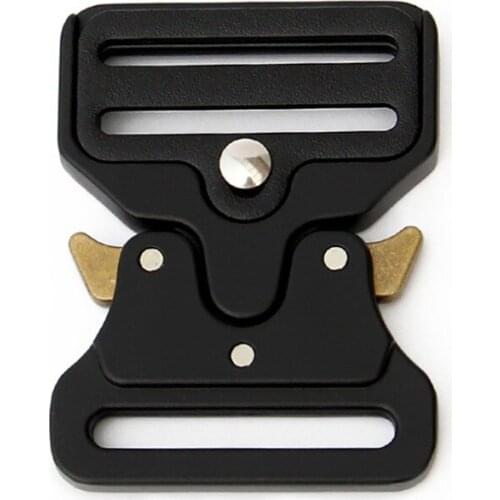 IWOWN 45mmAlloy Quick Side Release Buckle Mens Outdoor Tactical Belt Buckles Head DIY Clothes Webbing Strap Outdoors Accessory