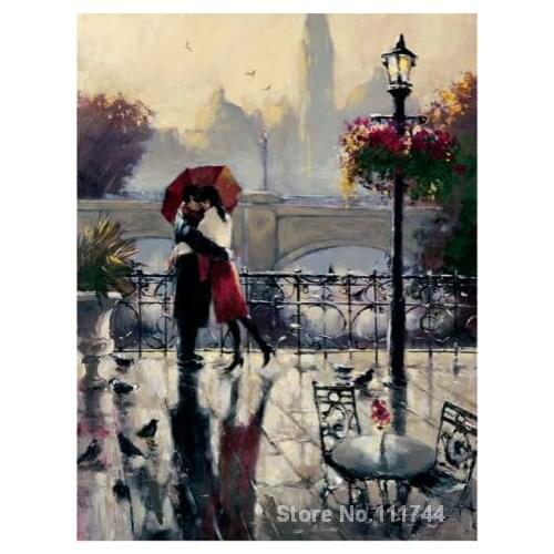 Romantic Embrace Brent Heighton painting Decorative art Handmade High quality
