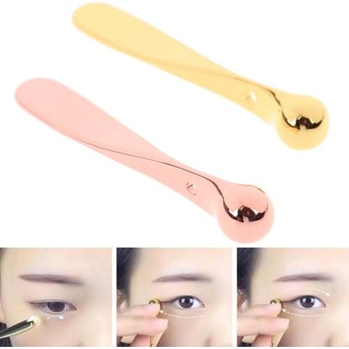 Facial Mask Sticks Mixing Spatulas Anti Wrinkle Eyes Care Professional Eye Cream Massager Stick Anti Wrinkle Gold Eye Care Tool