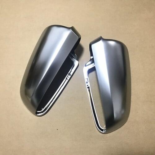 Matt Chrome Mirror Cover Rearview Side Mirror Cap S Line For Audi Audi A4 B6 B7 A6 (2003-2007) S4