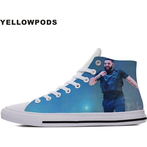 Mens Casual Shoes Handiness Harajuku For Man Woman Rap Music Rock Funny Drake Outdoor Shoes Lightweight Breathable Casual Shoes
