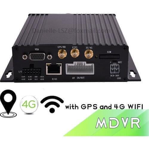 New 4ch 4G wifi GPS HD 1080p 960p car dvr for Truck\Taxi