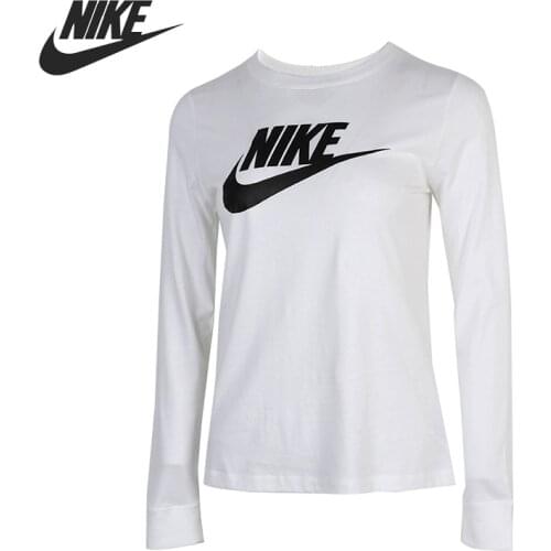 Original New Arrival NIKE W NSW TEE ESSNTL LS ICON FTRA Womens T-shirts Long sleeve Sportswear