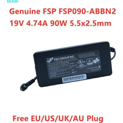 Genuine FSP FSP090-ABBN2 90W 19V 4.74A FSP090-ABBN3 AC Switching Power Adapter For PA5035U-1ACA FSP090-DMCB1 Laptop Charger
