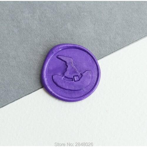 Witchy Hats Seal Stamp, Halloween wax seal stamp,Cats Wax Seal Stamp Kit, Wedding invitation seals,Party seal