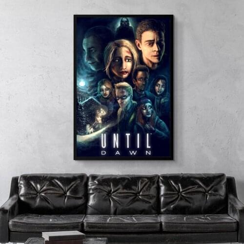 Until Dawn Video Games Canvas Poster Home Wall Painting Decoration (No Frame)