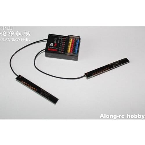Jumper R1 receiver XM+ JUMPER R1 R8 Compatible D16 XSR 2.4G 16CH ACCST Receiver S-Bus CPPM Smartport Frsky X9D X9E X9E X9DP X12S