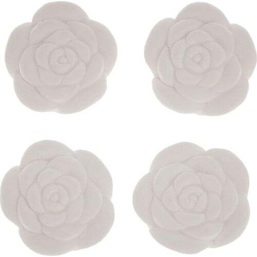 0pcs Rose Aroma Fragrance Stone Solid Essential Oil Diffuser Air Fresheners