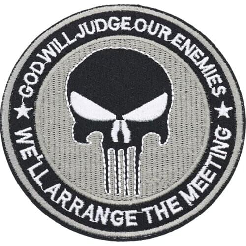 Cloth Stickers Ironing Cloth Stickers Embroidery Holes Repair Ding Badge Personality Flower-shaped Skull Clothes Clothing Fabric