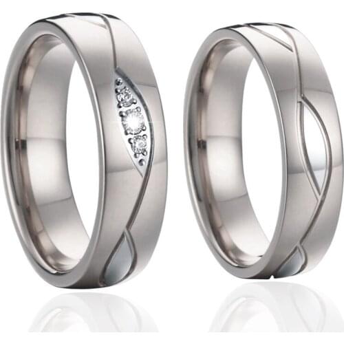 1 pair 18k gold filled vintage men women wedding rings for couples love alliance stainless steel jewelry marraige finger ring