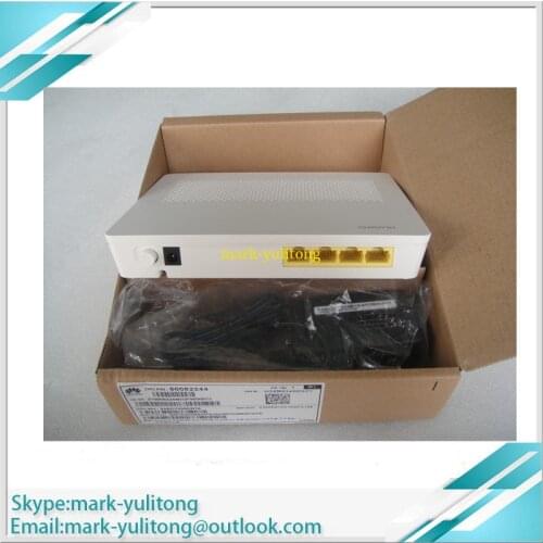 Hua wei Echolife HG8345R GPON EPON ONU ONT Gpon Terminal sem fio com antena externa Hua wei HG8345 4GE/FE + WIFI