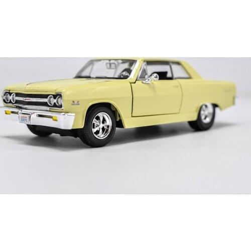 1:24 1965 CHEVRO LET MALIBU SS Classic Car alloy model car boutique kids toys original box