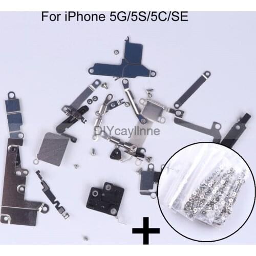 1set inner Metal Bracket Holder for iPhone 5 5G 5S 5c SE 6 Plus 6S Plus 7G 7plus 8G 8plus Inside Small Parts + Full Screw Set