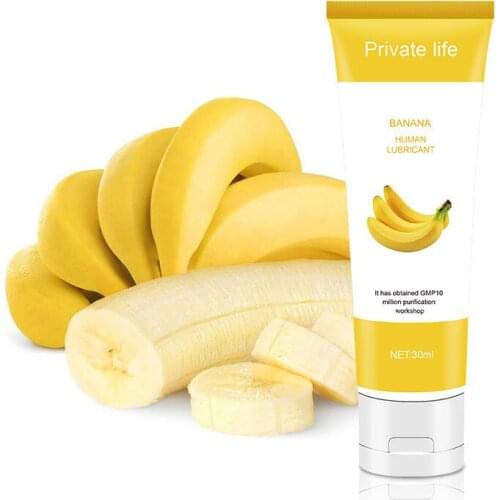 18+ Adults Sex Lubricant Peach/Strawberry/Banana/Grape Sex Oil Vaginal/Anal/Penis Gel Adults oral products Fruit flavor Cream