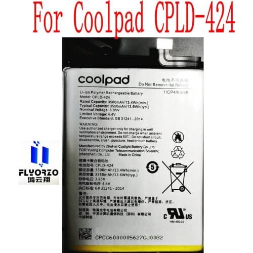 3.85V High Quality 3550mAh CPLD-424 Battery For Coolpad CPLD-424 Mobile Phone