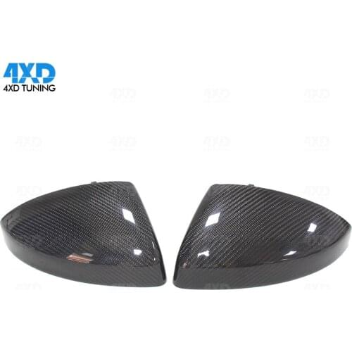 R8 Carbon Fiber Mirror Cover For Audi R8 RearView Mirror Cover Cap with&without Lane Assist Replacement 2015 2016 2017 2018 2019