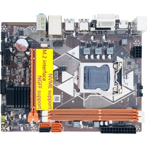 B85-M2 LGA1150 M-ATX Motherboard Support Integrated Graphics Card VGA HDMI-compatible DVI SATA3 HDD M.2 NVME SSD DDR3 1600 F3MA