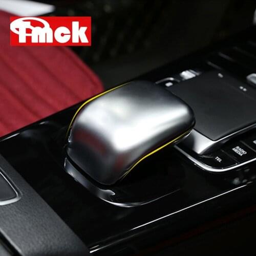 For Mercedes Benz A Class W177 V177 A180 A200 A220 A250 2019+ Car Central Armrest Shell Trim Cover Gear Shift Knob Head Stickers