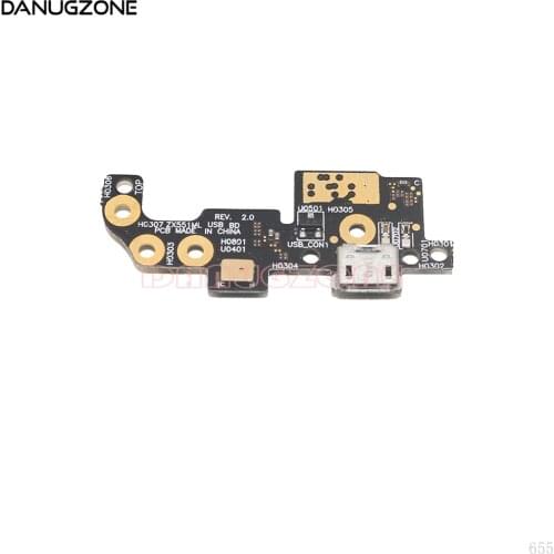 USB Charging Port Dock Plug Socket Jack Connector Charge Board Flex Cable For ASUS Hawkeye Zenfone Zoom Z00XS/B ZX551ML ZX550ML