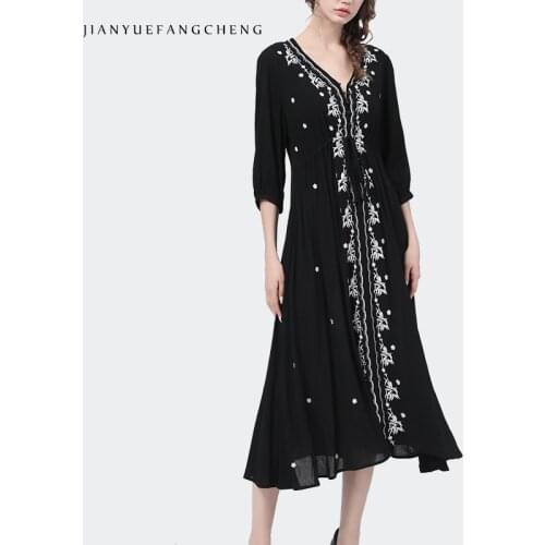 Свободные летние платья Jianyuefangcheng China At AliExpress