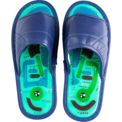 Hot!! Health Care Acupuncture Point Foot Massager Feet Care Shoes Care Slipper Weight Loss Meridian Points Remove Bone Spurs