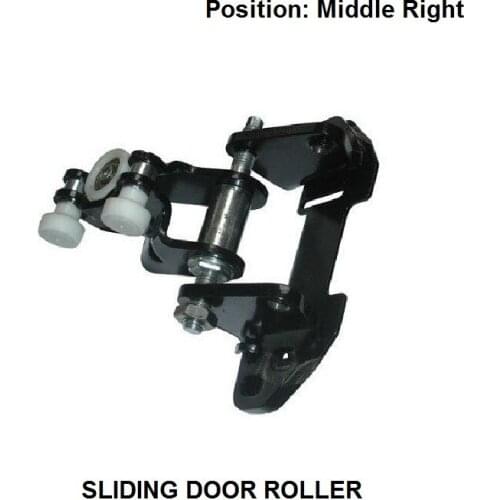 OE#2E1843336 FOR VOLKSWAGEN CRAFTER 2005- MIDDLE RIGHT SLIDING DOOR ROLLER FULL UNIT NEW