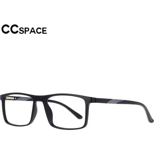 53414 Tr90 Men Square Trendy Colorful Glasses Frame Optical Fashion Computer Eyeglasses