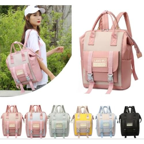 Portable Large Capacity Wear Resistant And Waterproof High Density Oxford Fabric Fashion Versatile Womam Backpack