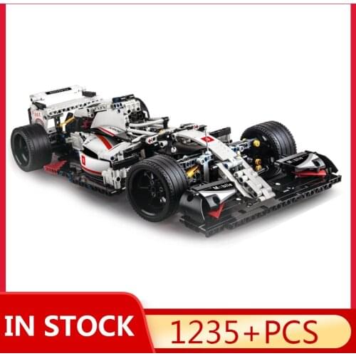 Mould King The Boys favoriteMould King 7115 Splicing F1 Formula Car 24 Hours Race Building Blocks Kids Toys Gift Bricks