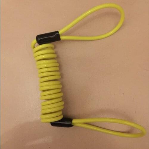 150cm Alarm Disc Lock Security Anti Thief Motorbike Motorcycle Wheel Disc Brake Bag And Reminder Spring Cable