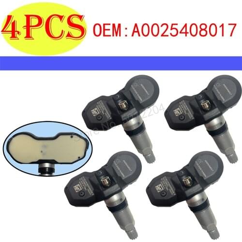 A0025408017 Tire Pressure Sensor Monitoring System TPMS 433Mhz For Mercedes-Benz GL550 GLK350 ML350 R350 S350