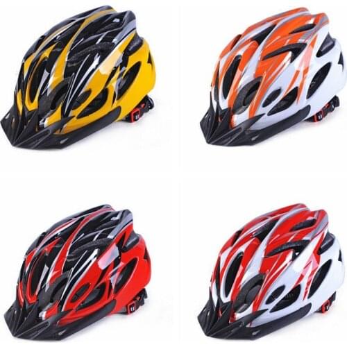 Integrally-molded Cycling Helmet Kids Adult MTB Mountain Road Bicycle Helmet Adjustable Bicycle Helmet For Road Mountain BMX Ins