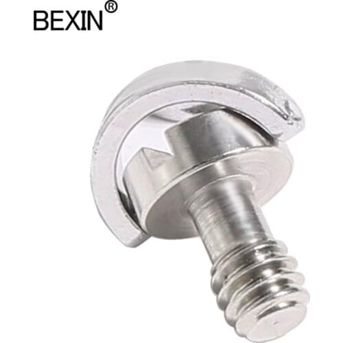 Camera plate screw d ring 1/4" inch tripod adapter mount quick release screw for the dslr camera tripod monopod