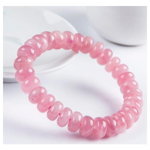10-11mm Genuine Natural Rose Quartz Madagascar Marquise Beads Bracelet AAA free shipping