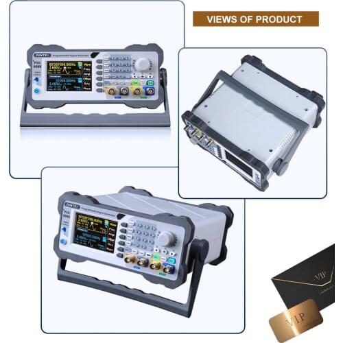 1nHz-80Mhz Function Signal Generator Digital Programmable DDS 2CH Function/Arbitrary Waveform Signal source frequency meter