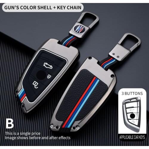 Car Key Case Cover Key Bag for Bmw F20 G20 G30 X1 X3 X4 X5 G05 X6 Accessories Car-Styling Holder Shell Keychain Protection